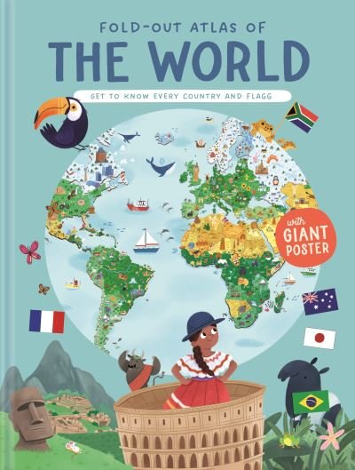 The World (Fold-Out Atlas of) - Fold-Out Atlas of... (Hardcover bog) (2023)