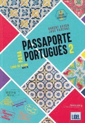 Cover for Passaporte para Portugues 2 - B1 - Livro do Aluno + audio download (Paperback Book) (2024)