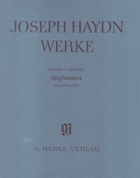 Cover for Haydn · Sinfonien um 1761-1765 (Book)
