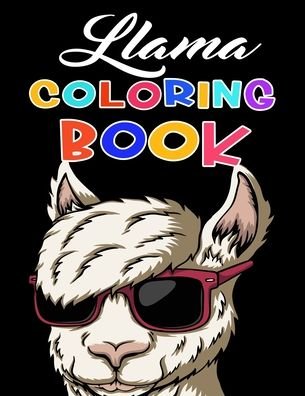 Cover for Fun Forever · Llama Coloring Book (Paperback Bog) (2020)