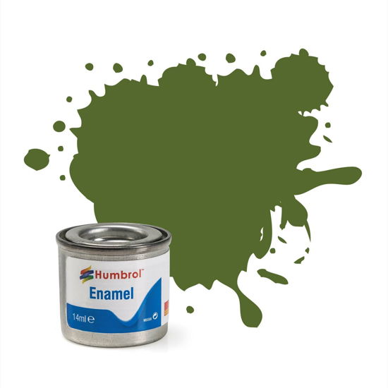 Humbrol No.88 Deck Green Matt      Enamel Tinlet  No 1 (14Ml) - Humbrol - Produtos -  - 0000050724116 - 