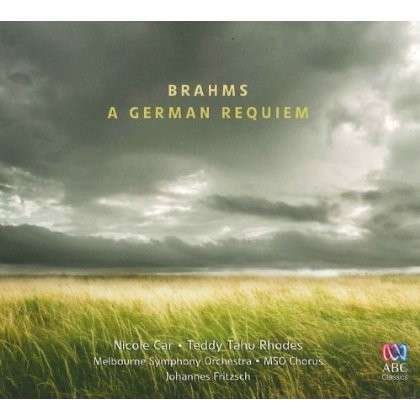 Cover for Melbourne Symphony Orchestra · Brahms - A German Requiem (CD) (2013)