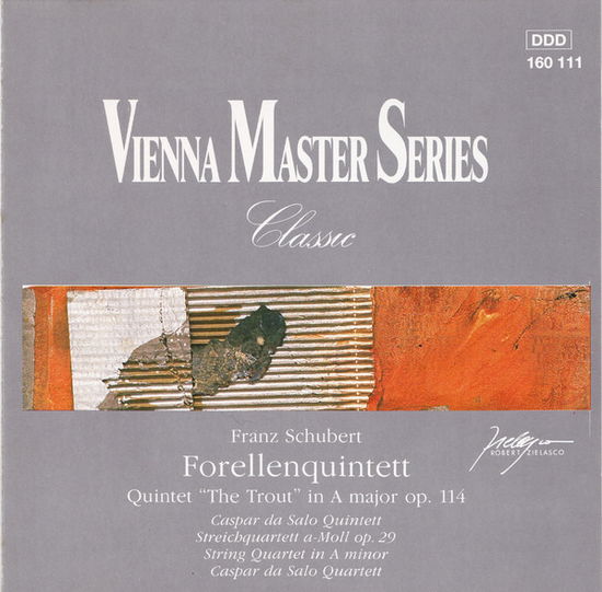 Cover for Caspar Da Salo Quartett · Quintet ''the Trout'' in a Major Op. 114 D 667 / String Quartet in a Minor Op. (CD) (1990)