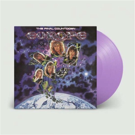 Cover for Europe · The Final Countdown /  Purple Vinyl (LP) [Coloured edition] (2020)