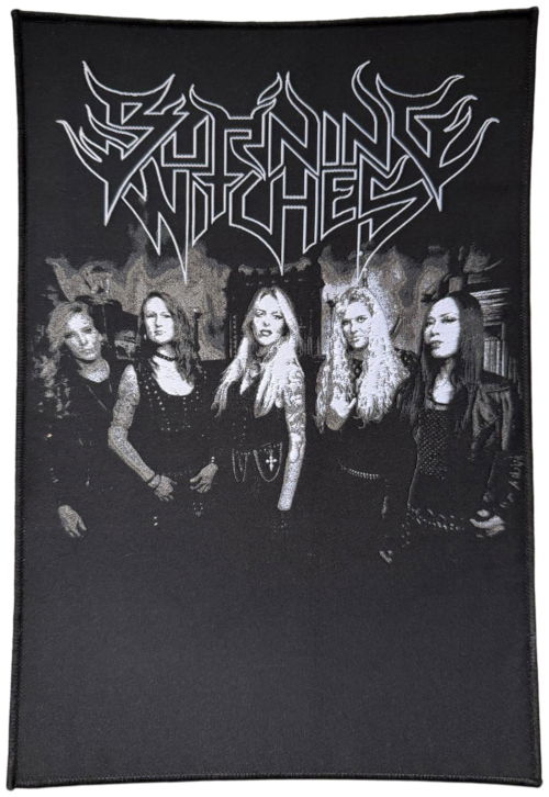 Cover for Burning Witches · Backpatch Standing band (29,5 x 20,2 cm) (MERCH) (2024)