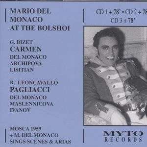 Cover for Bizet · Carmen:Moscow 1959 (CD) (2005)