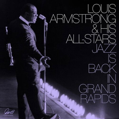 Cover for Louis Armstrong · Jazz Is Back In Grand Rapids (LP) (2024)