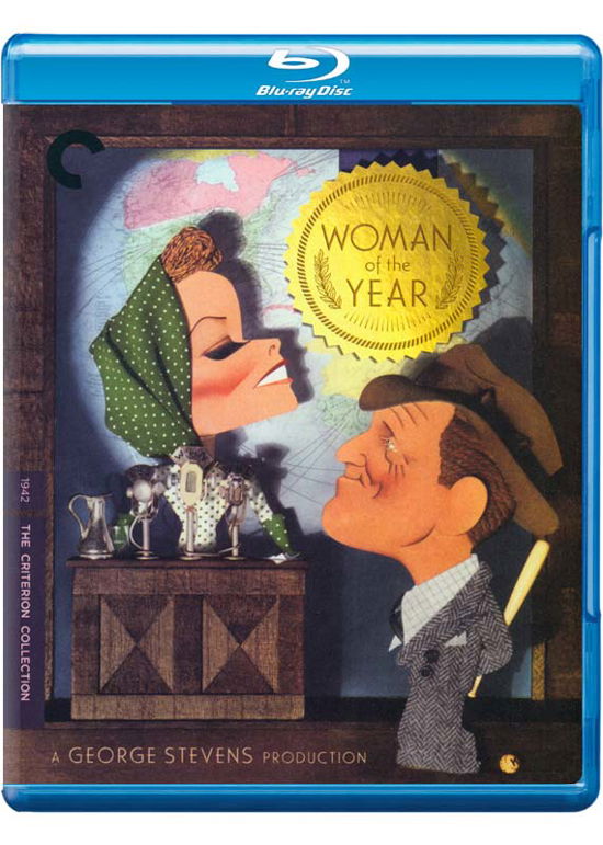 Cover for Criterion Collection · Woman of the Year/bd (Blu-Ray) (2017)