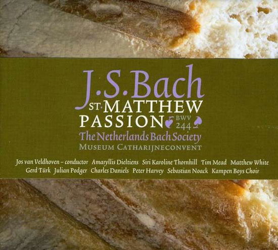 Js Bach: St Matthew Passion - Netherlands Bach Society / Jos Van Veldhoven - Musik - CHANNEL CLASSICS - 0723385325116 - 18. april 2011