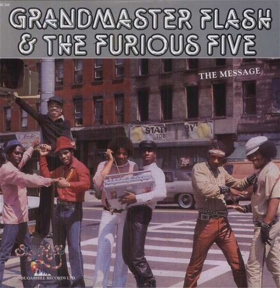 Cover for Grandmaster Flash &amp; the Furious Five · Message (LP) [Coloured edition] (2013)