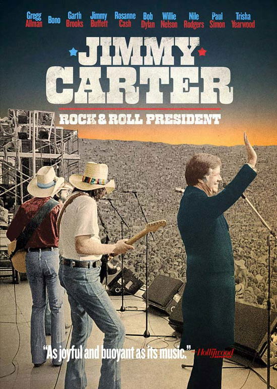 Cover for Jimmy Carter: Rock &amp; Roll President (DVD) (2020)