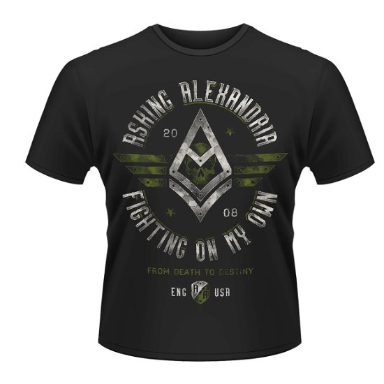 Cover for Asking Alexandria · Asking Alexandria: Fight (T-Shirt Unisex Tg. S) (N/A) [size S] (2014)