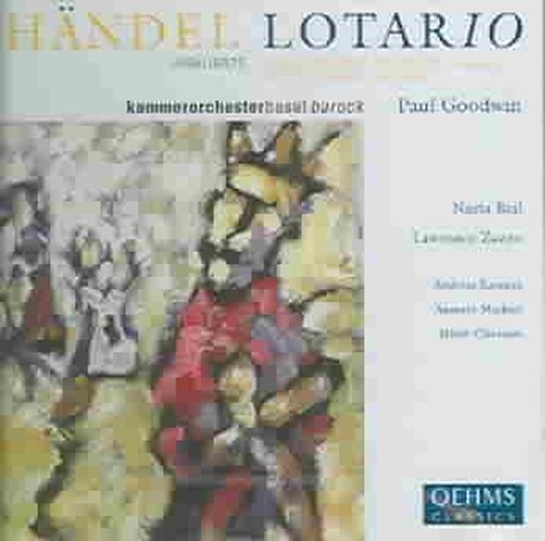 Cover for Handel / Zazzo / Rial / Markert / Goodwin · Lotario (CD) (2005)