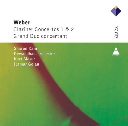 Cover for Von Weber / Kam / Golan / Gewandhausorch / Masur · Clarinet Concertos 1 &amp; 2 / Grand Duo Concertant (CD) (2010)