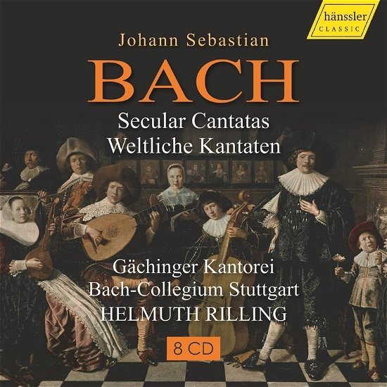 Cover for Gachinger Kantorei / Rilling · Johann Sebastian Bach: Weltliche Kantaten (Secular Cantatas) (CD) (2023)