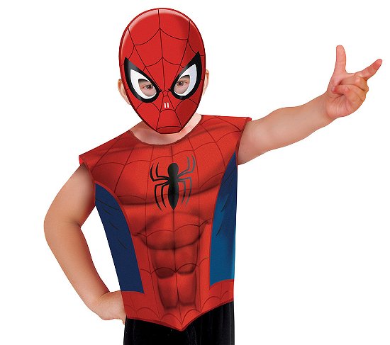 Cover for Marvel: Spider-Man · Partytime Set (Maschera Di Cartone E Maglietta) (MERCH)