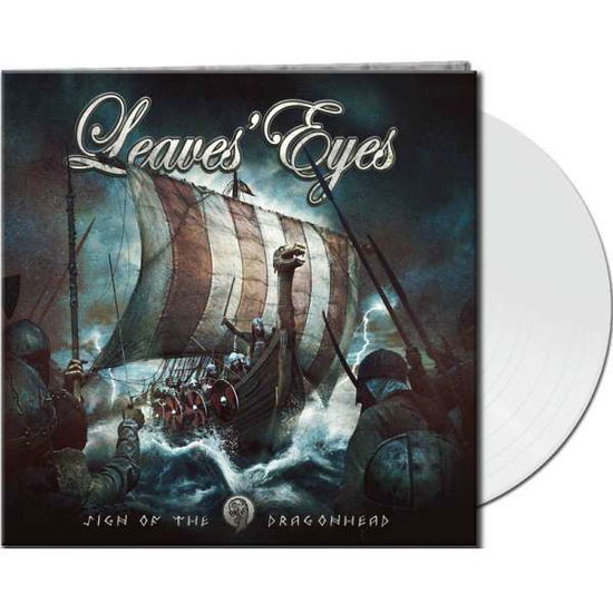 Cover for Leaves' Eyes · Sign of the Dragonhead (White) (LP) (2018)