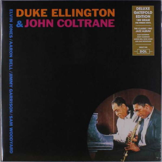 Cover for Ellington, Duke &amp; John Coltrane · Duke Ellington &amp; John Coltrane (Gatefold) (LP) (2017)