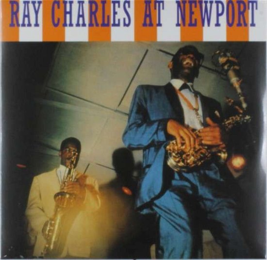 Cover for Ray Charles · Ray Charles at Newport (LP) [Limited edition] (1990)