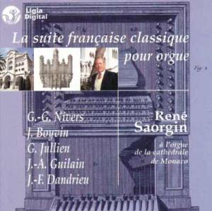 Cover for Rene Saorgin · Die Franz.Klassische Suite fÃ¼r Orgel (CD) (2002)