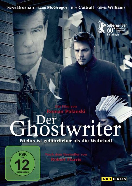 Der Ghostwriter - Movie - Film - Arthaus / Studiocanal - 4006680051116 - 16. september 2010