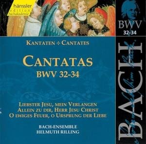 Cover for Rilling / Auger / Watts / Lang/+ · BACH: Kantaten BWV 32-34 (CD) (1999)