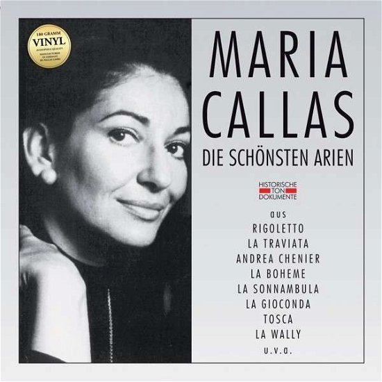 Die Schönsten Arien-180gr Vinyl - Maria Callas - Musik - CANTUS LINE - 4032250000116 - 28. November 2014