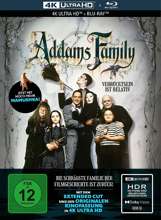 Cover for Barry Sonnenfeld · Addams Family-limited Mediabook (Uhd Blu-ray+b (4K UHD Blu-ray) (2022)