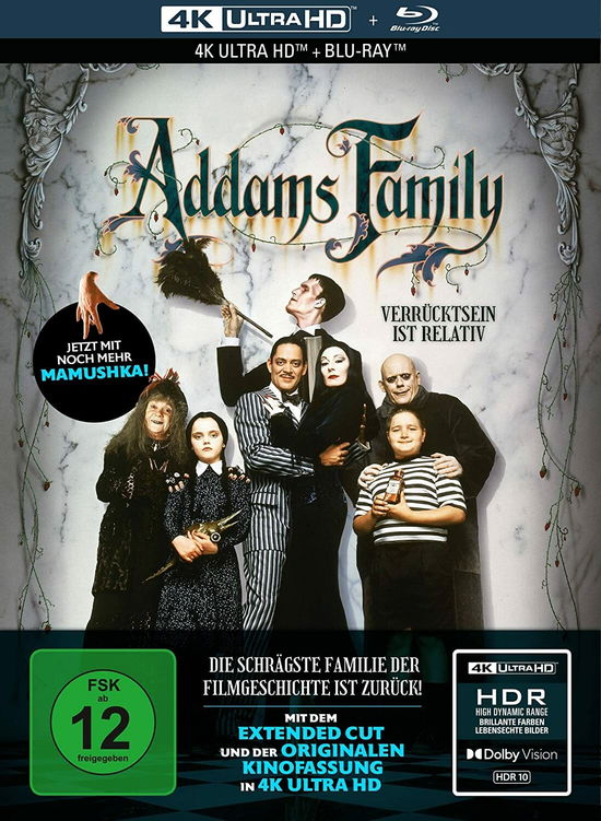 Cover for Barry Sonnenfeld · Addams Family-limited Mediabook (Uhd Blu-ray+b (4K Ultra HD) (2022)