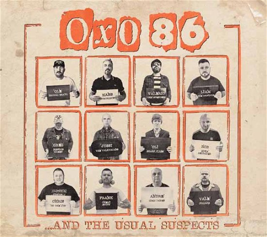 Cover for Oxo 86 · And The Usual Supects (Creme Orange Vinyl) (LP) (2023)