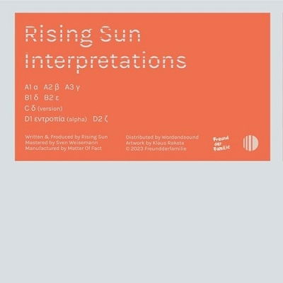 Rising Sun Interpretations - Freund Der Familie - Music - FREUND DER FAMILIE - 4251804141116 - March 17, 2023