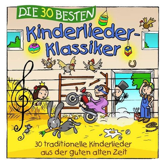 Cover for Sommerland,s. / Glück,k. &amp; Kita-frösche,die · Die 30 Besten Kinderlieder-klassiker (CD) (2020)
