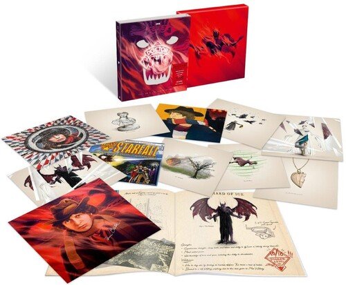 Various Artists · Doctor Who: Demon Quest - 5 Original Audio Dramas (Red / Black Vinyl) (LP) (2022)