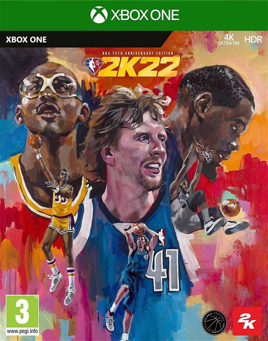 Cover for Xbox One · NBA 2K22  NBA 75th Anniversary Edition Xbox One (PC) (2021)