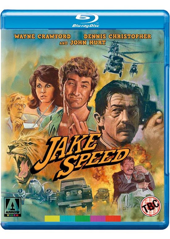 Cover for Jake Speed (Blu-ray) (2018)