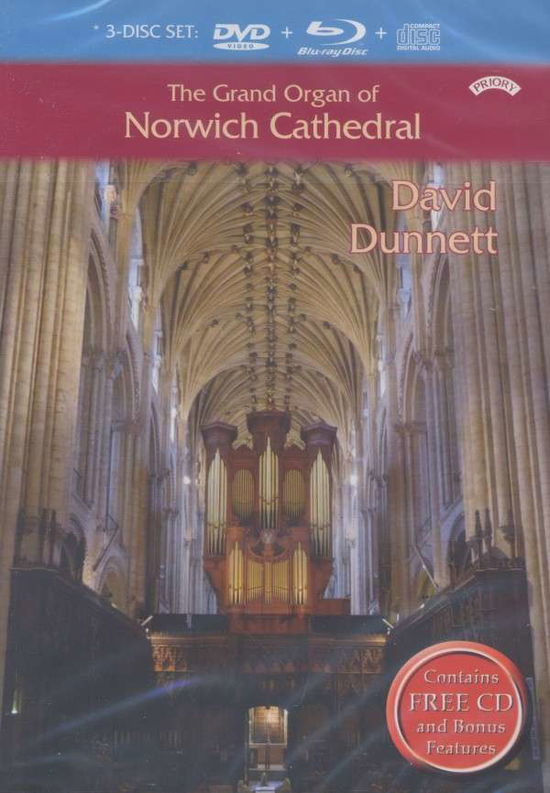 Cover for David Dunnett · The Grand Organ Of Norwich Cathedral (DVD) (2018)