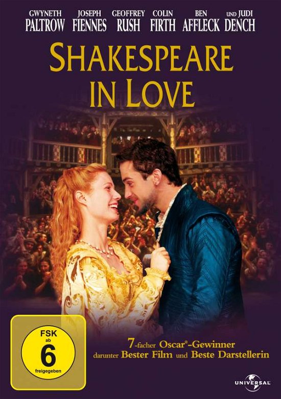 Shakespeare in Love - Gwyneth Paltrow,joseph Fiennes,geoffrey Rush - Filme - UNIVERSAL PICTURES - 5050582074116 - 3. März 2004