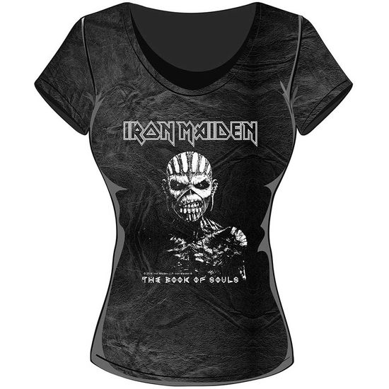 Cover for Iron Maiden · IRON MAIDEN - T-Shirt Ladies Acid Wash - Book Of S (Zabawki)