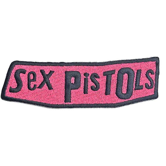 The Sex Pistols Standard Woven Patch: Logo - Sex Pistols - The - Merchandise -  - 5056368634116 - 