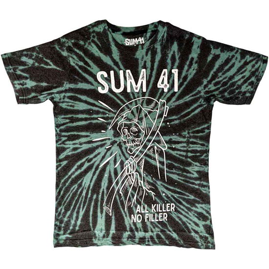 Sum 41 Unisex T-Shirt: Reaper (Wash Collection) - Sum 41 - Merchandise -  - 5056561035116 - 