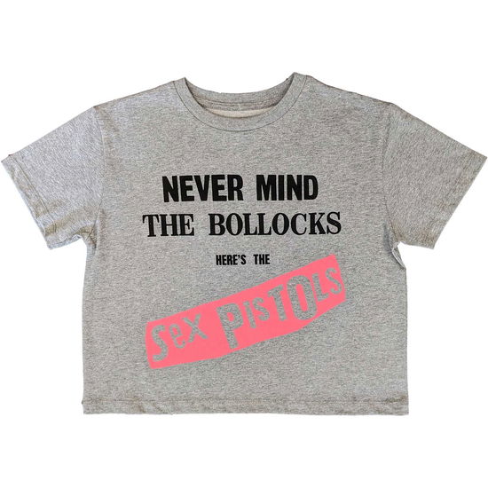 Cover for Sex Pistols - The · The Sex Pistols Ladies Crop Top: Never Mind The Bollocks Original Album (Grey) (CLOTHES) [size S] (2023)