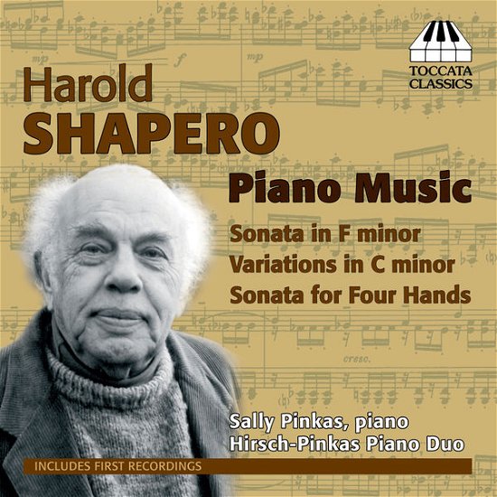 Cover for Shapero · Piano Music (CD) (2014)