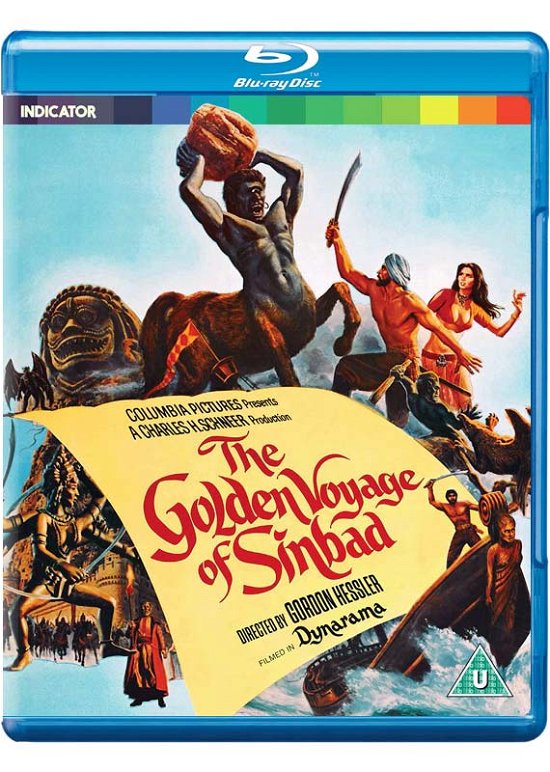 Cover for Golden Voyage of Sinbad · Golden Voyage Of Sinba. The (Blu-ray) [Standard edition] (2019)