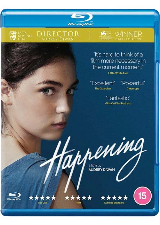 Cover for Happening Bluray · Happening (aka Lvnement) (Blu-ray) (2022)