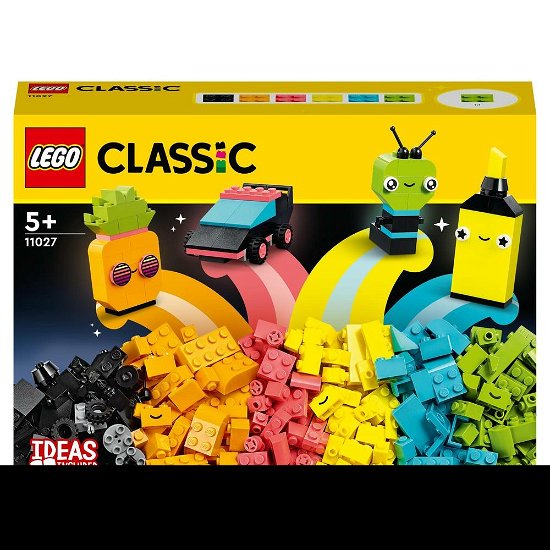 Lego Classic - Creative Neon Fun (11027) - Lego - Merchandise -  - 5702017415116 - 