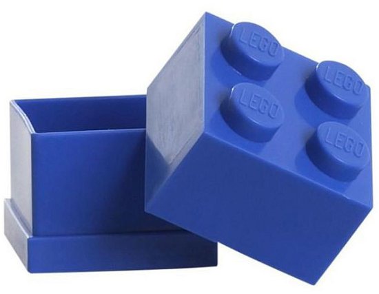 Cover for N/a · Opbergbox Lego Mini: Brick 4 Blauw (40111731) (Leketøy)