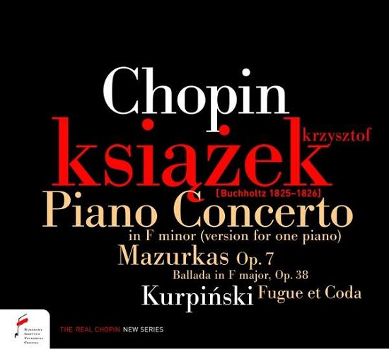Cover for Frederic Chopin · Piano Concerto In F Minor (CD) (2019)