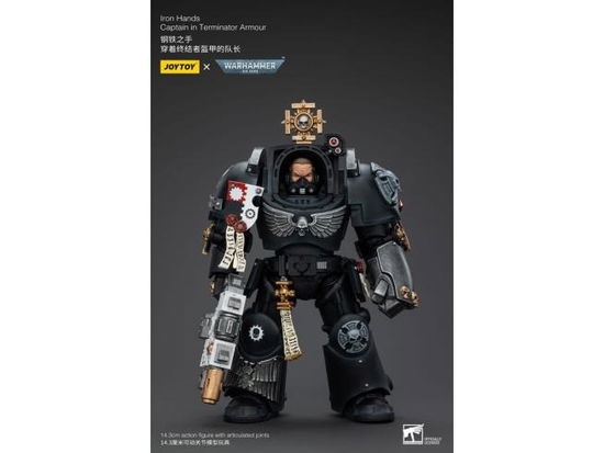 Warhammer 40k Actionfigur 1/18 Iron Hands Captain (Zabawki) (2025)