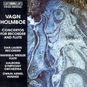 Cover for Holmboe / Laurin,dan / Aalborg So, Hughes · Cto for Recorder Op.122 / Flute Cti #1, #2 (CD) (1998)