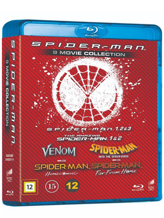 Spider-Man Complete 9-disc Collection -  - Filmes -  - 7330031007116 - 21 de novembro de 2019